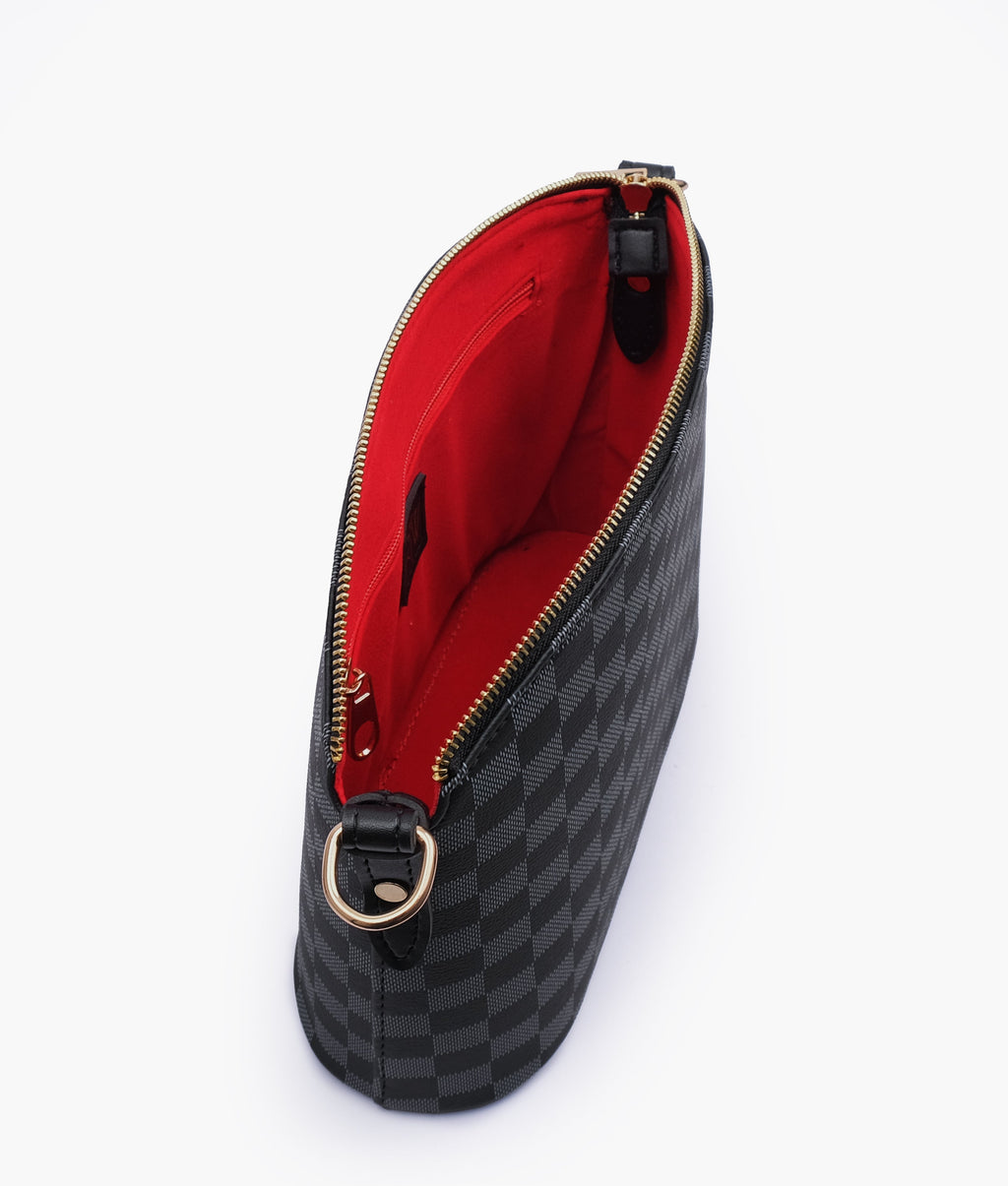 Black checkered neverfull two piece set