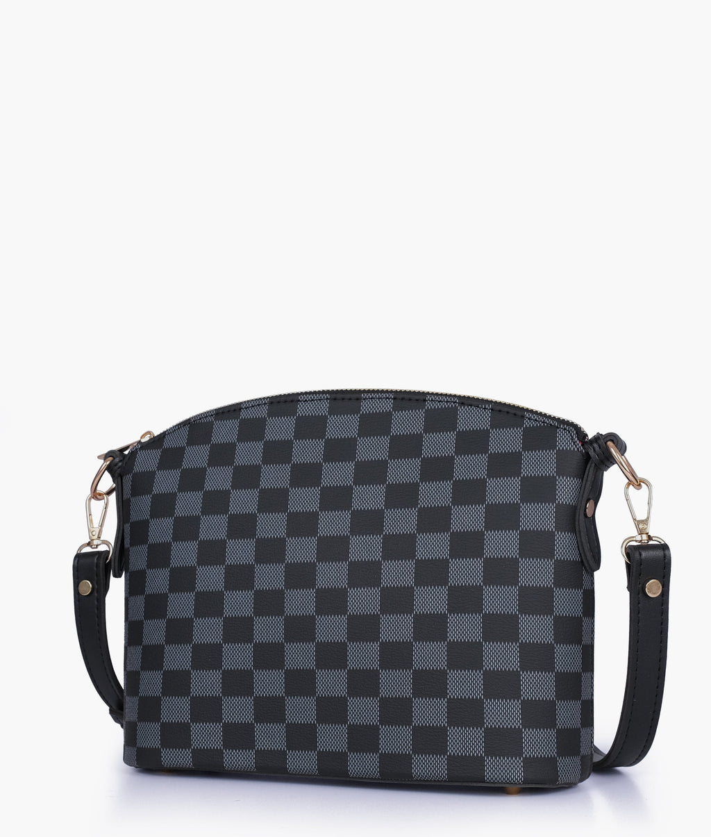 Black checkered neverfull two piece set