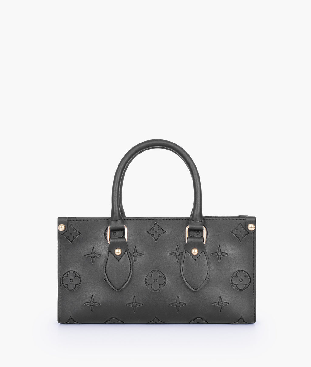 Black on-the-go mini bag
