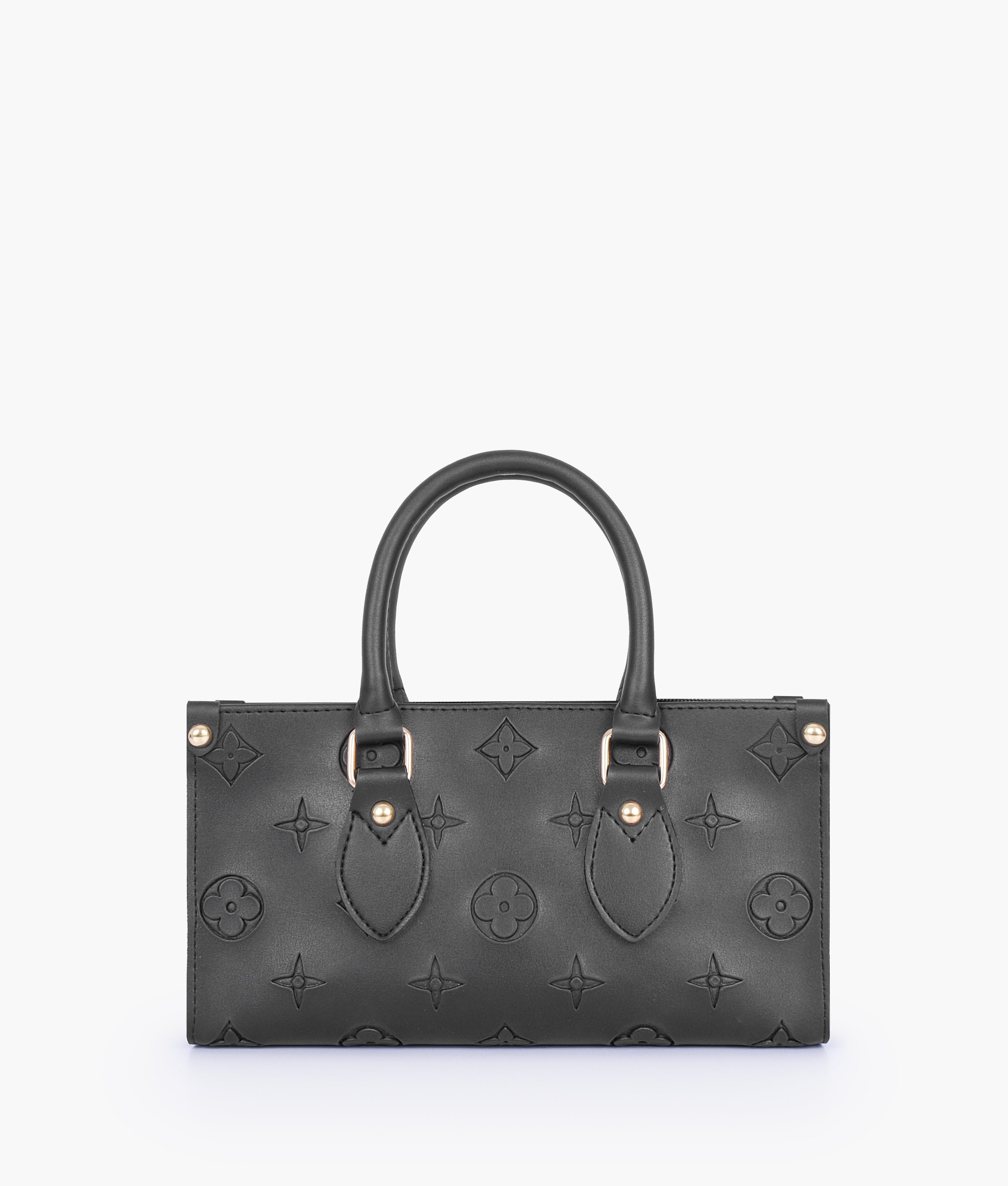 Black on-the-go mini bag
