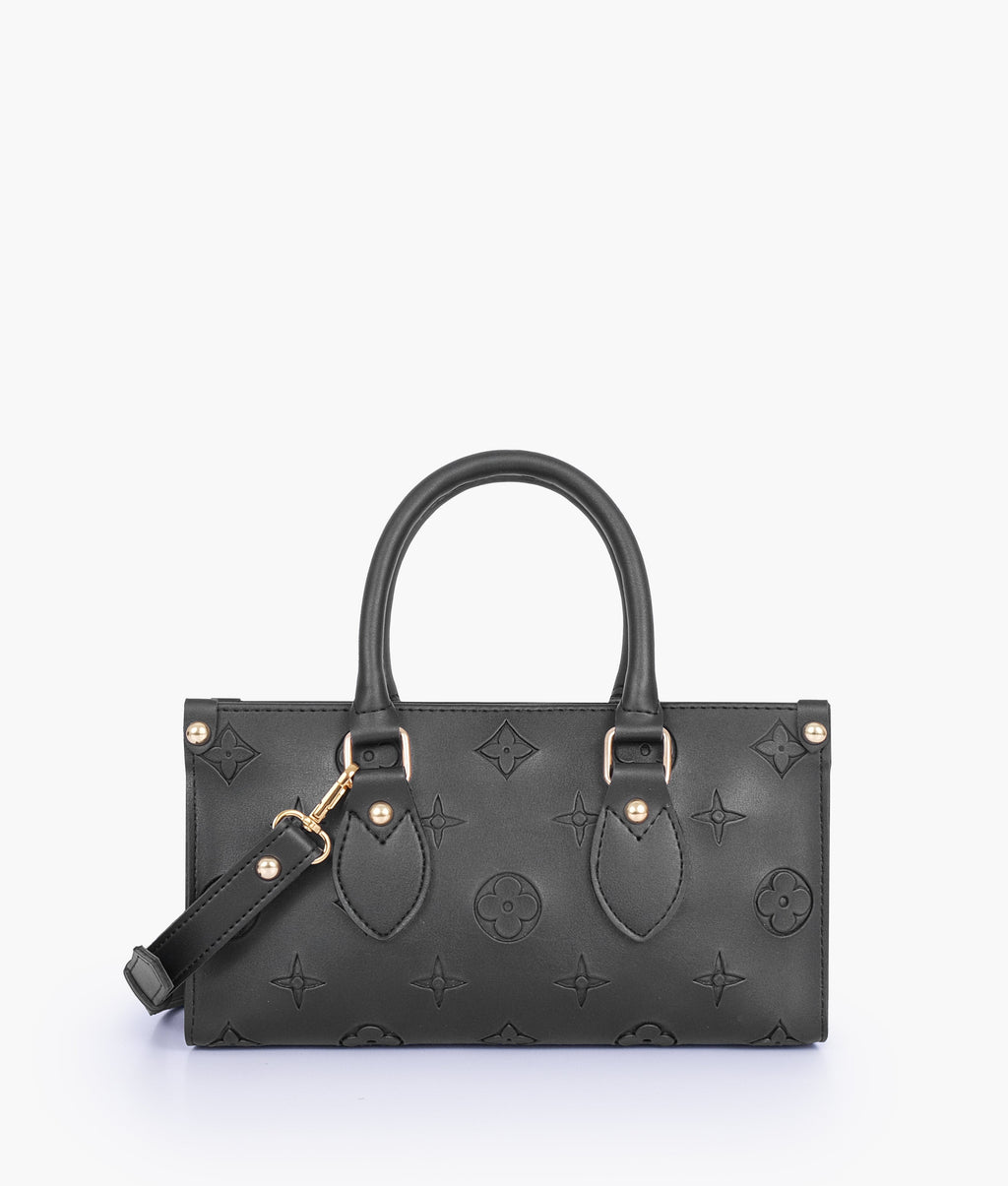 Black on-the-go mini bag