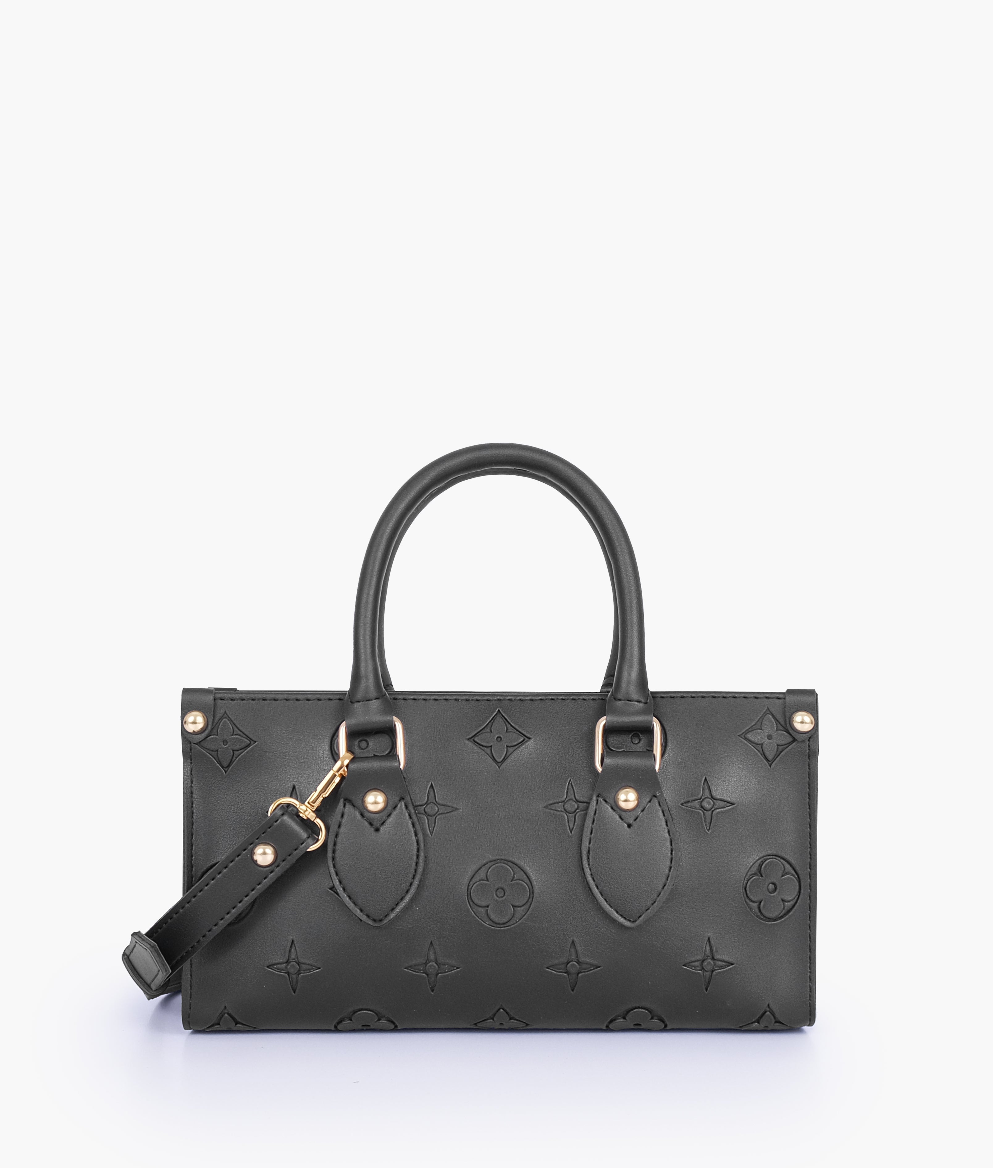 Black on-the-go mini bag