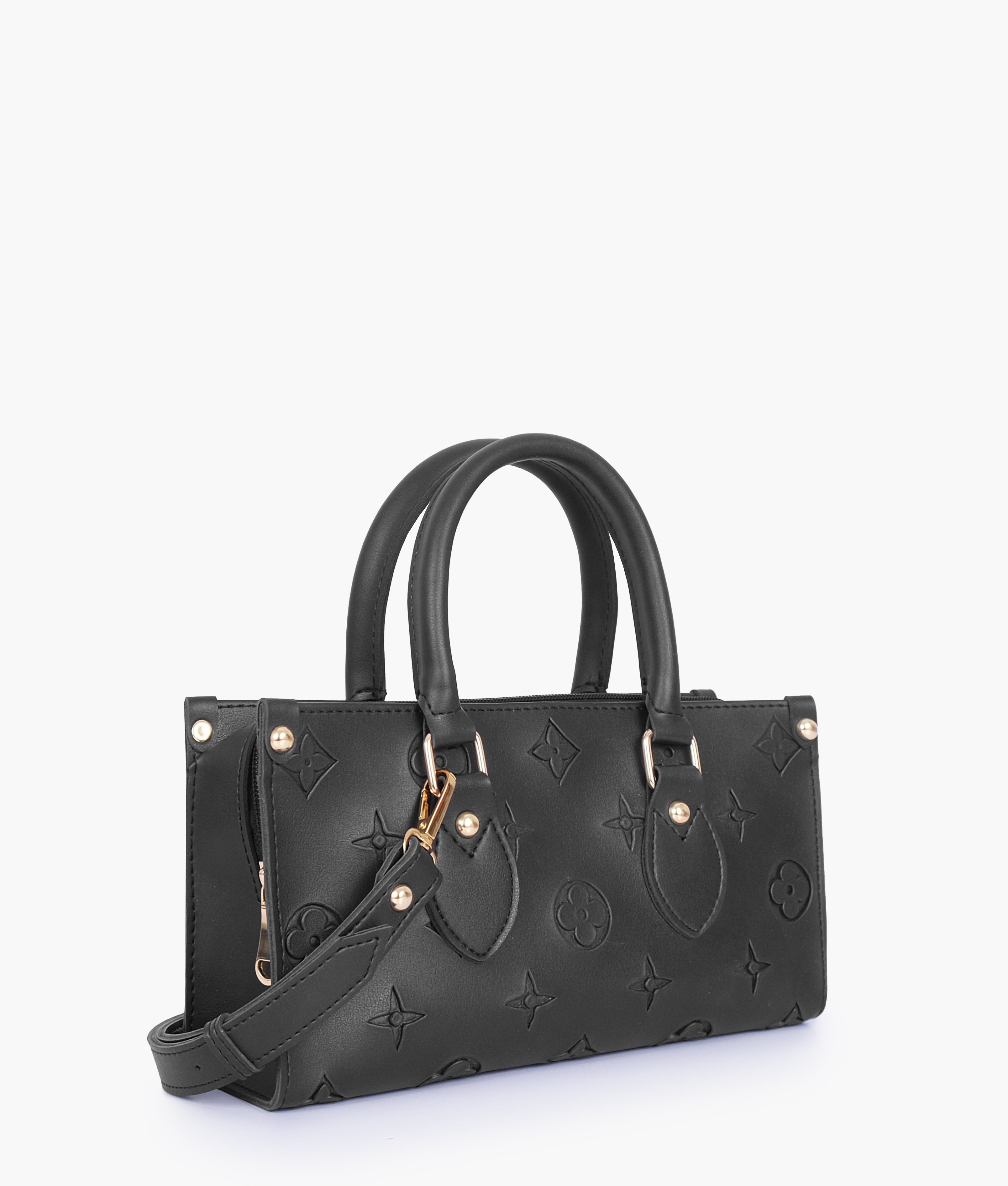Black on-the-go mini bag