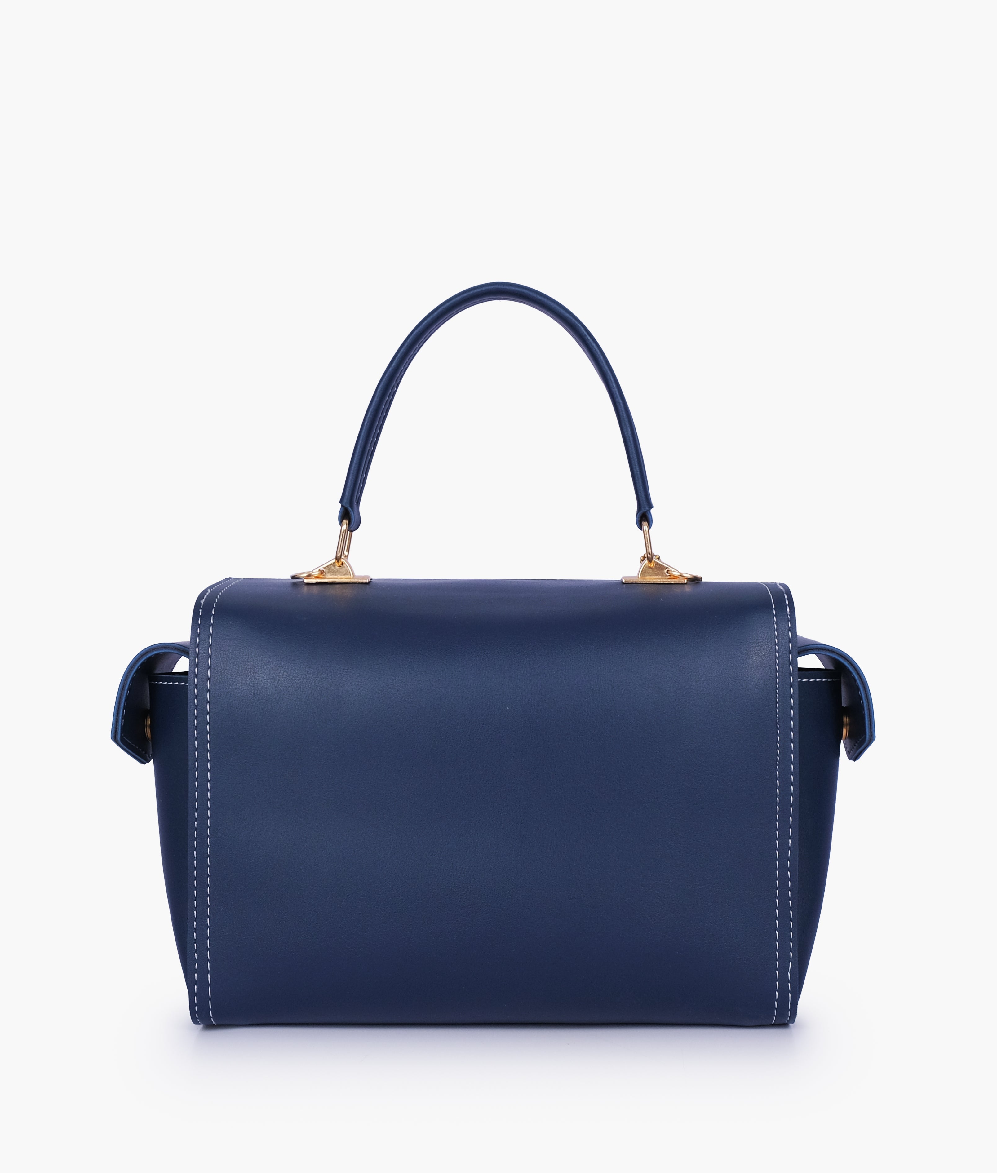 Blue bowling bag with top-handle