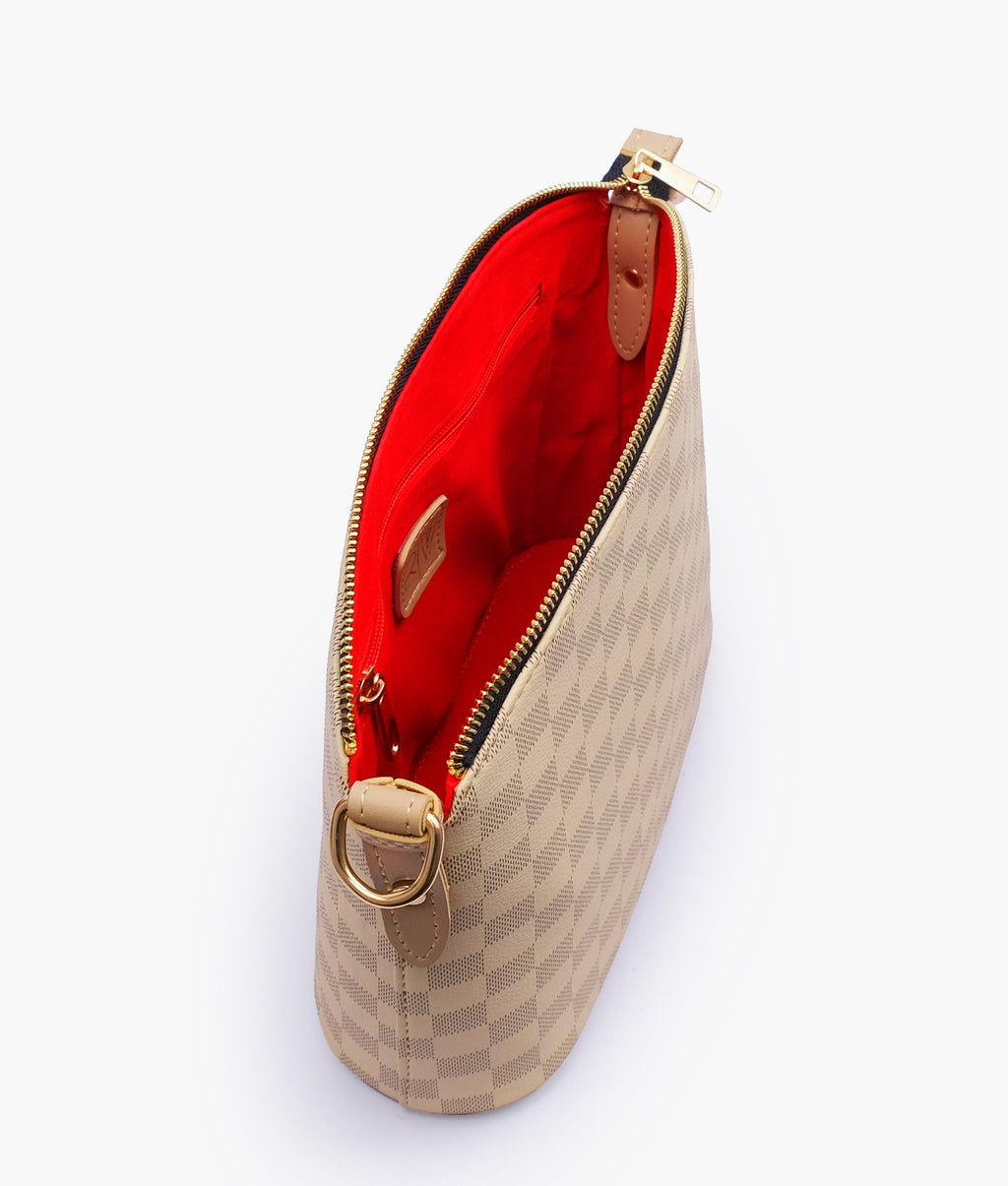 Off-white checkered neverfull two piece set