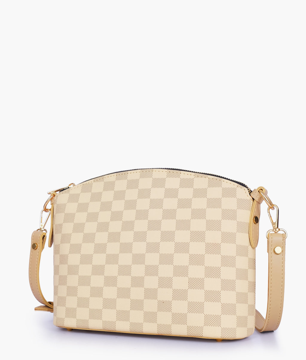 Off-white checkered neverfull two piece set