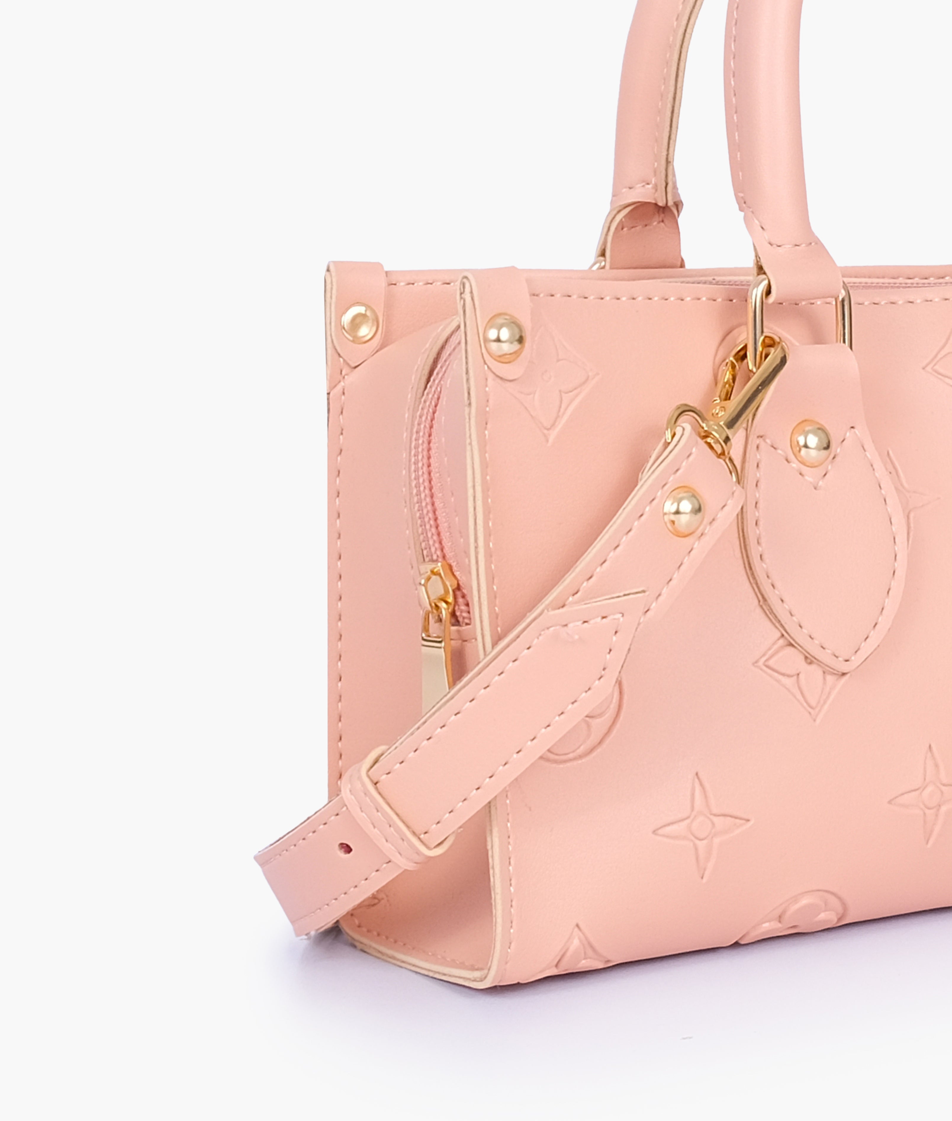 Peach on-the-go mini bag