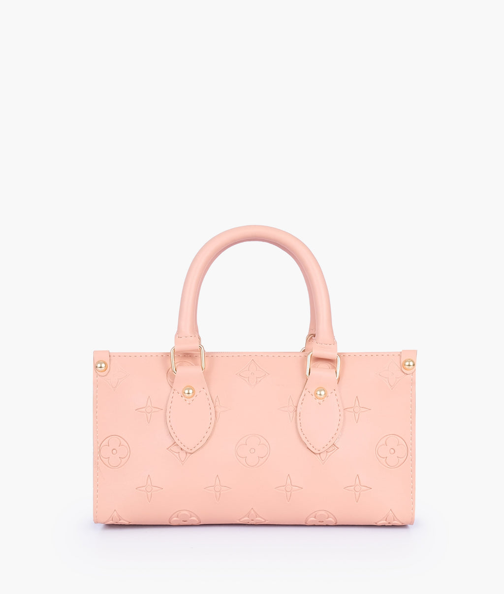Peach on-the-go mini bag
