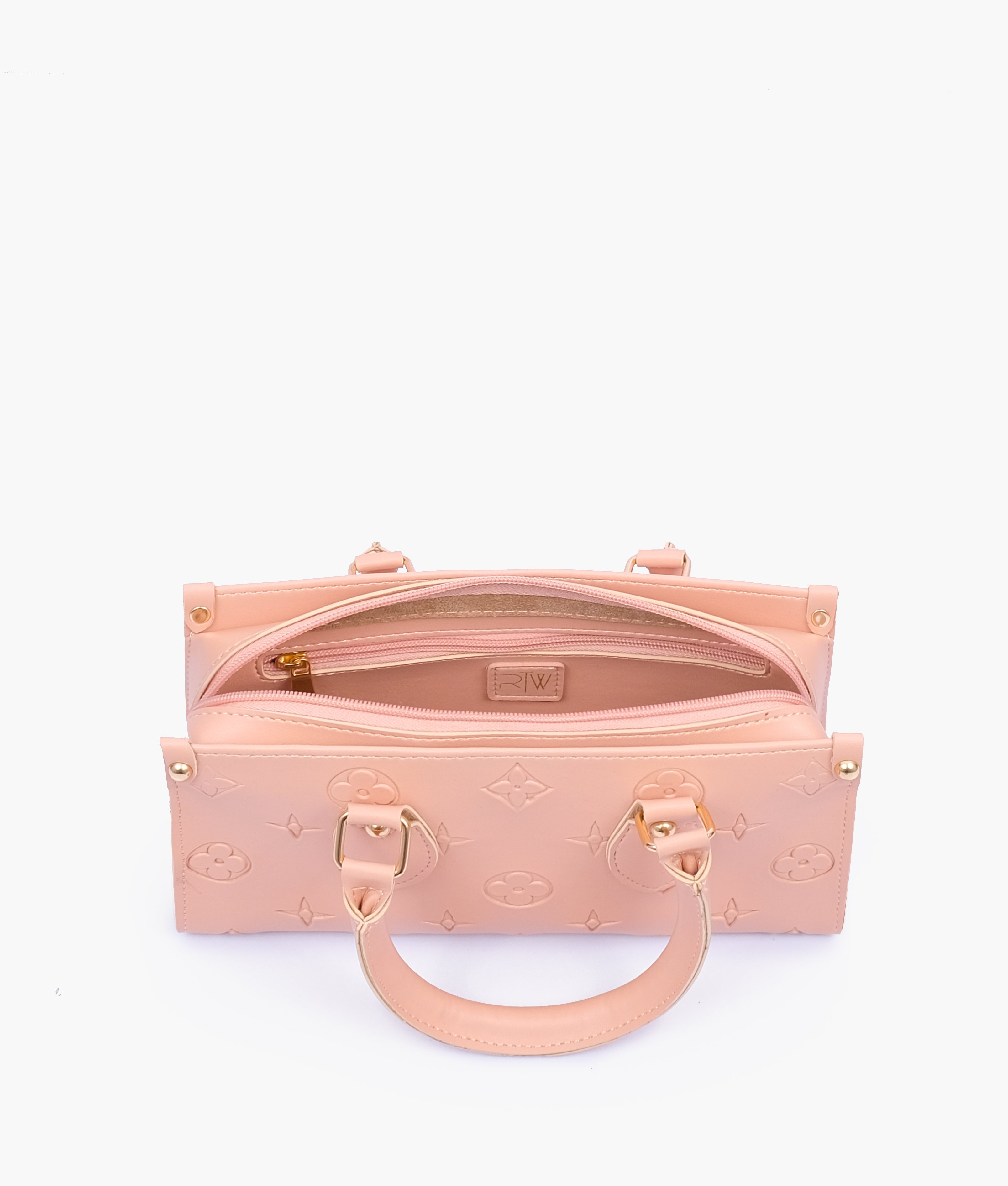 Peach on-the-go mini bag